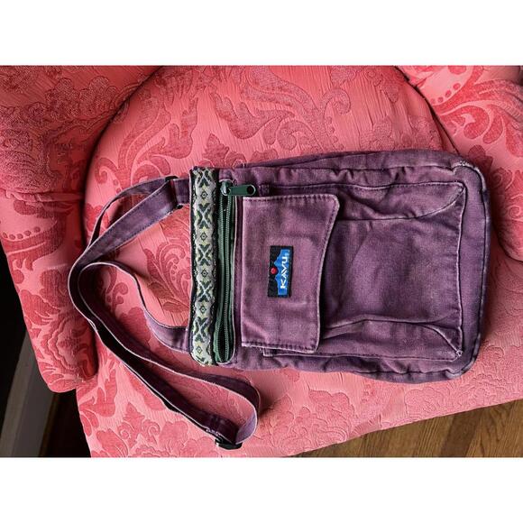 Kavu Purple Crossbody Shoulder Bag - Picture 1 of 9